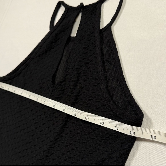 Mossimo Supply Co. Elegant Black Halter Dress - Picture 4 of 10